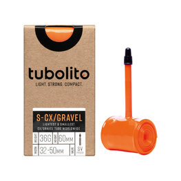 TUBOLITO duše - S-TUBO CX/GRAVEL BLACK - SV42 - oranžová