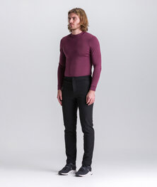 SANTINI Cyklistické kalhoty dlouhé bez laclu - ACTIVE - černá