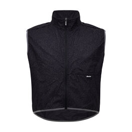 SANTINI Cyklistická vesta - HIGH VIS - černá