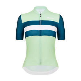 SANTINI Cyklistický dres s krátkým rukávem - ECO SLEEK NEW BENGAL - světle zelená/zelená