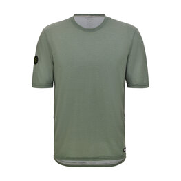 SANTINI Cyklistický dres s krátkým rukávem - DELTA LINE - zelená