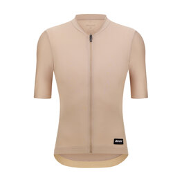 SANTINI Cyklistický dres s krátkým rukávem - RTR - hnědá