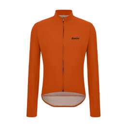 SANTINI Cyklistická větruodolná bunda - RTR WIND - oranžová