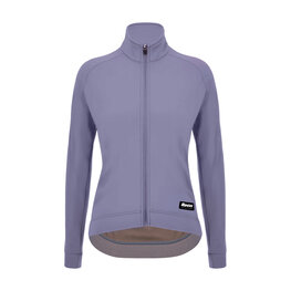 SANTINI Cyklistická zateplená bunda - RTR - světle modrá