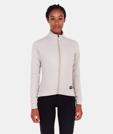 SANTINI Cyklistický dres s dlouhým rukávem zimní - RTR - ivory