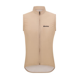 SANTINI Cyklistická vesta - RTR WIND - hnědá