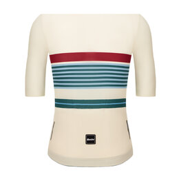 SANTINI Cyklistický dres s krátkým rukávem - BENGAL EVO - ivory