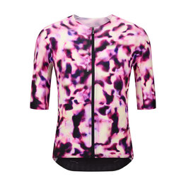 SANTINI Cyklistický dres s krátkým rukávem - UNICO COLORE - růžová/béžová