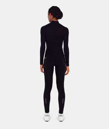 SANTINI Cyklistické kalhoty dlouhé bez laclu - RTR - černá