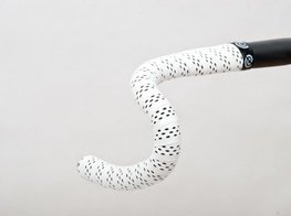 BIKERIBBON omotávky - DROPS - bílá