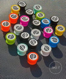 BIKERIBBON gripy - JELLY - růžová