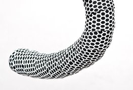 BIKERIBBON omotávky - HEXAGON - bílá