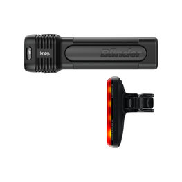 KNOG set světel - BLINDER PRO 1300/R150 - černá