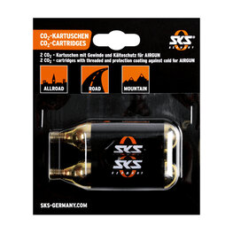 SKS CO2 pumpa/pumpička - CO2 BOMB - zlatá