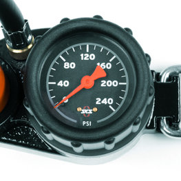 SKS Cyklistické příslušenství - RENNKOMPRESSOR MULTIVAVE - oranžová/černá