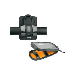 SKS držák na chytrý telefon - SMARTBOY PLUS - černá/oranžová