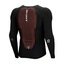 SCOTT chránič na záda a hrudník - SOFTCON AIR - černá/šedá