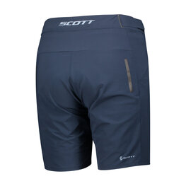 SCOTT Cyklistické kalhoty krátké bez laclu - ENDURANCE LS/FIT W/PAD W - modrá
