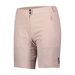 SCOTT Cyklistické kalhoty krátké bez laclu - ENDURANCE LS/FIT W/PAD W - růžová