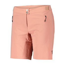 SCOTT Cyklistické kalhoty krátké bez laclu - ENDURANCE LS/FIT W/PAD W - růžová