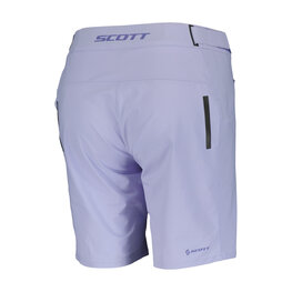 SCOTT Cyklistické kalhoty krátké bez laclu - ENDURANCE LS/FIT W/PAD W - modrá