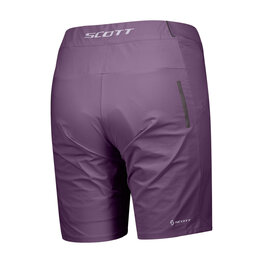 SCOTT Cyklistické kalhoty krátké bez laclu - ENDURANCE LS/FIT W/PAD - fialová