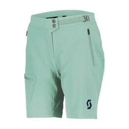 SCOTT Cyklistické kalhoty krátké bez laclu - EXPLORAIR LIGHT W - zelená
