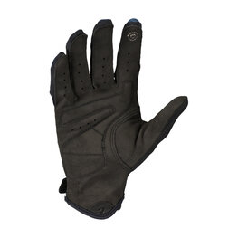 SCOTT Cyklistické rukavice dlouhoprsté - GRAVEL - modrá/černá