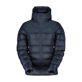 SCOTT Cyklistická zateplená bunda - INSULOFT WARM W - modrá