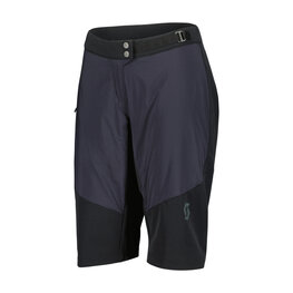 SCOTT Cyklistické kalhoty krátké bez laclu - TRAIL STORM INSULOFT AL W - černá