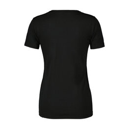 SCOTT Cyklistické triko s krátkým rukávem - TEE COMMUTER MERINO W - černá