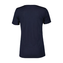 SCOTT Cyklistické triko s krátkým rukávem - TEE COMMUTER MERINO W - modrá