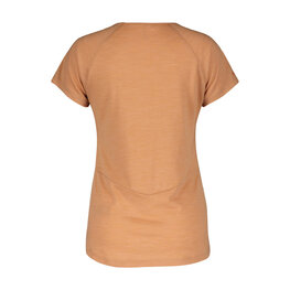 SCOTT Cyklistické triko s krátkým rukávem - DEFINED MERINO TECH SS W - oranžová