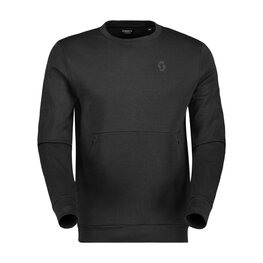 SCOTT mikina - TECH CREWNECK - černá
