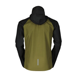 SCOTT Cyklistická větruodolná bunda - WP JR - zelená/černá