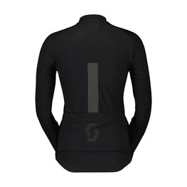 SCOTT Cyklistická větruodolná bunda - RC PRO WARM HYBRID GTX WS W - černá/fialová