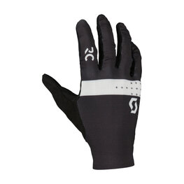 SCOTT Cyklistické rukavice dlouhoprsté - RC PRO LF - černá/bílá