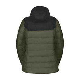 SCOTT Cyklistická zateplená bunda - INSULOFT WARM W - černá/zelená