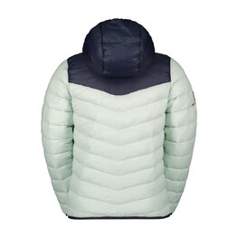 SCOTT Cyklistická zateplená bunda - INSULOFT WARM JR - zelená/modrá