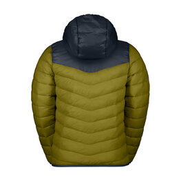 SCOTT Cyklistická zateplená bunda - INSULOFT WARM JR - zelená/šedá