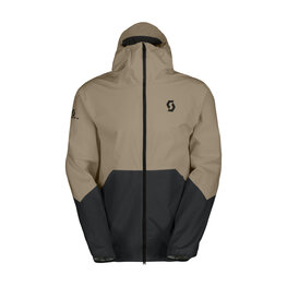SCOTT voděodolná bunda - EXPLORAIR LIGHT DRYO 2.5L - béžová/černá