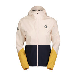 SCOTT voděodolná bunda - EXPLORAIR LIGHT DRYO 2.5L W - růžová/modrá/žlutá