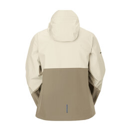 SCOTT voděodolná bunda - EXPLORAIR LIGHT DRYO 2.5L W - bílá/hnědá