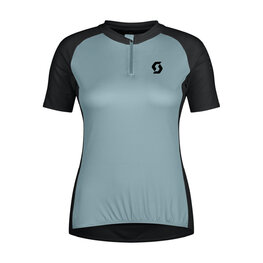 SCOTT Cyklistický dres s krátkým rukávem - ENDURANCE 20 W - modrá/černá