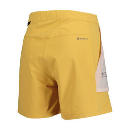 SCOTT Cyklistické kalhoty krátké bez laclu - EXPLORAIR ESCAPE W - béžová/růžová