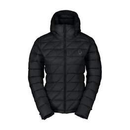 SCOTT Cyklistická zateplená bunda - INSULOFT LIGHT DOWN W - černá