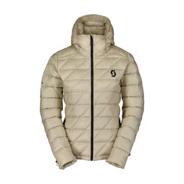 SCOTT Cyklistická zateplená bunda - INSULOFT LIGHT DOWN W - bílá