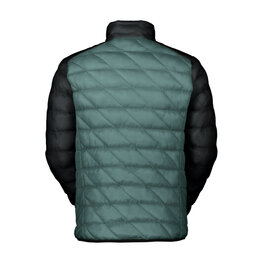 SCOTT Cyklistická větruodolná bunda - INSULOFT TECH PL - modrá/černá