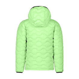 SCOTT Cyklistická zateplená bunda - INSULOFT WARM JR - světle zelená