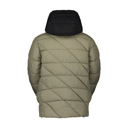 SCOTT Cyklistická zateplená bunda - INSULOFT WARM - šedá/černá